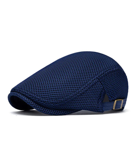 Herr Andas Nät Flat Keps - Justerbar Newsboy Ivy Basker Sommarhatt