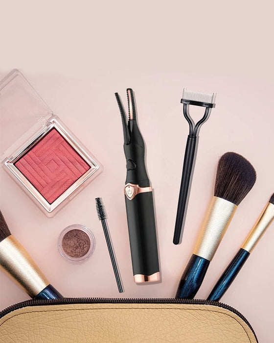 🔥Elektrisk Ögonfransböjare För Omedelbar Glam✨ Blinka & Stråla! 👁️