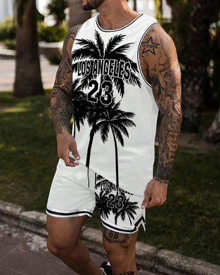 Set Ärmlös Linne Shorts