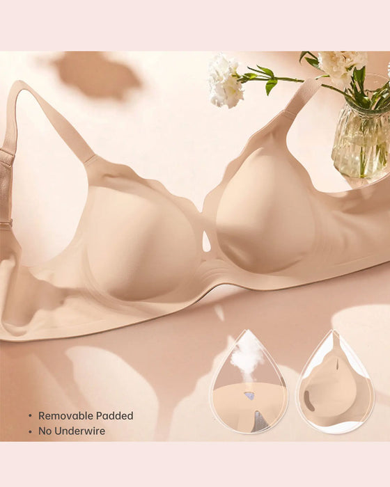 Bh Andningsbar Sömlös Full Täckning Vardag