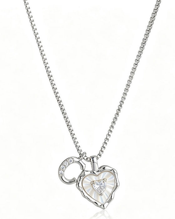 A–Z Mikropave Bokstavspendel Halsband
