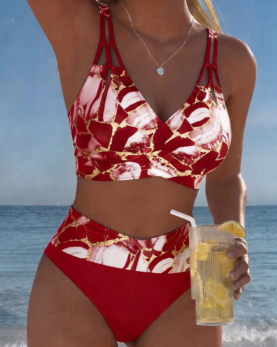 Bikini Rem Utskärning Designer