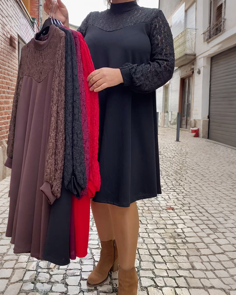 Klänning Modig Spets Lappverk