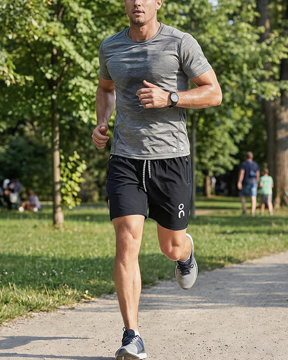 Shorts Löss Avslappnad Dragsko Elastisk Midja