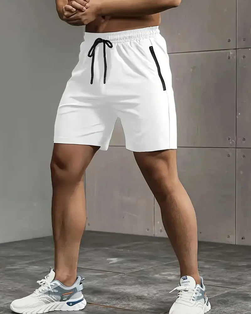 Herr Shorts Snabbtorkande Dragkedjeficka Athletic
