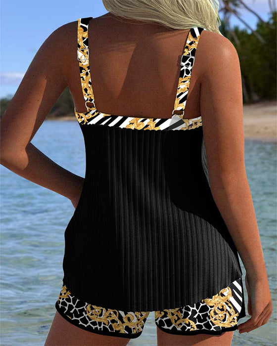 Badklänning Strapless Sport