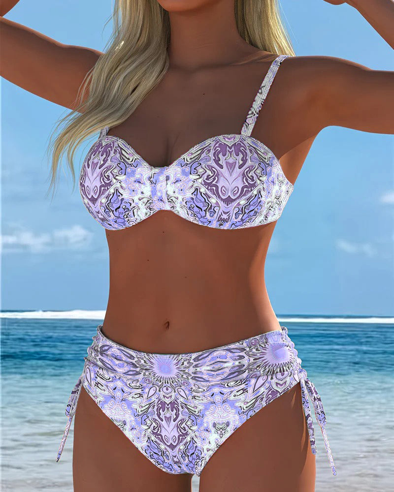 Bikini Mode Sexig Tryckt