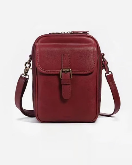 Väska Crossbody Läder