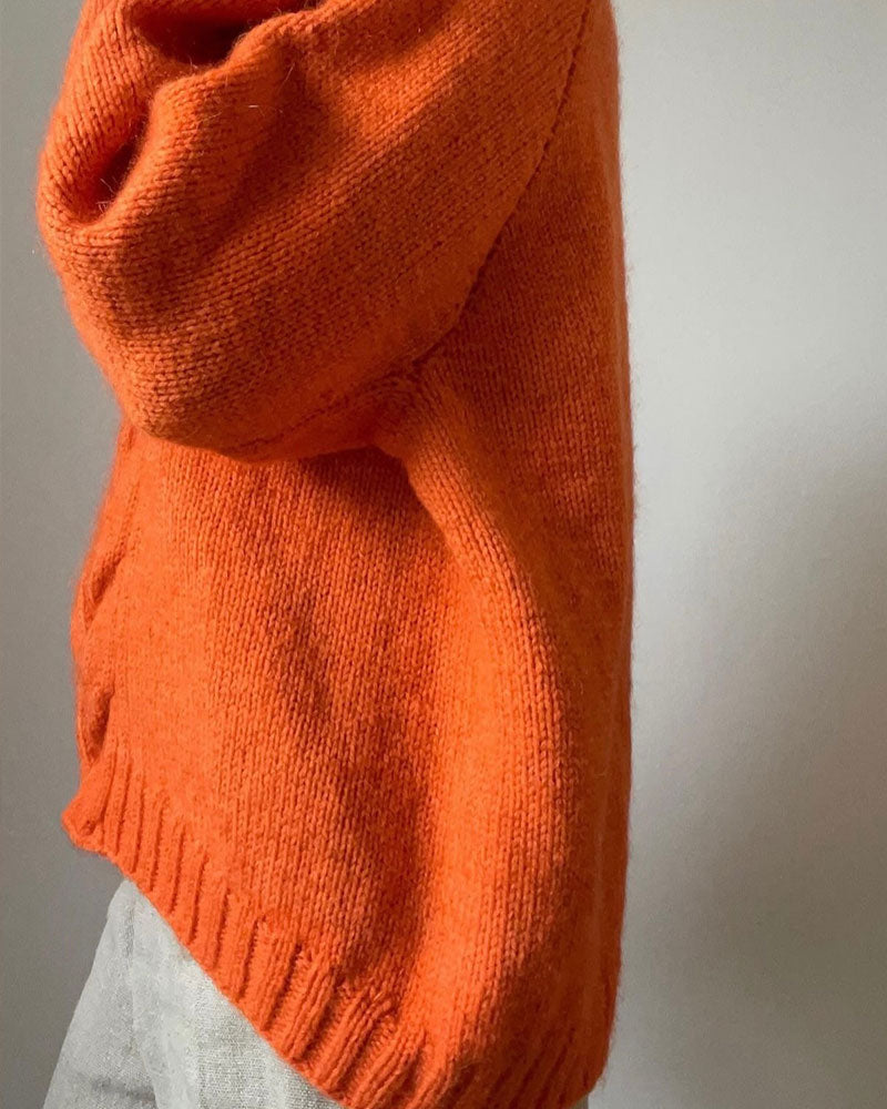 Pullover Turtleneck Raglan Ärm