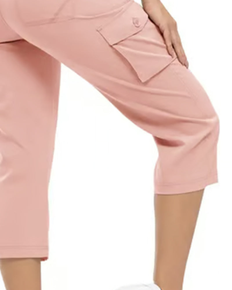 Byxa Casual Cropped Multificka Vandring