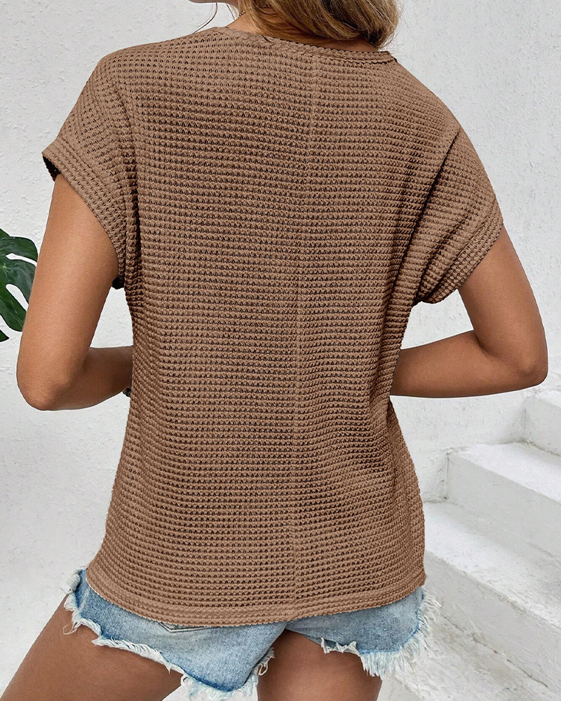 T-Shirt Raglan Nät Hål Ut Andningsbar