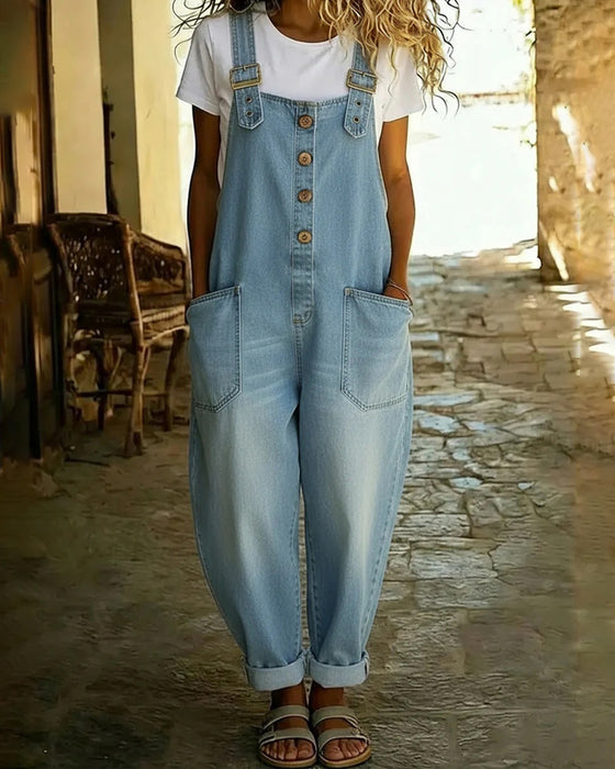 Hoppdräkt Justerbar Denim