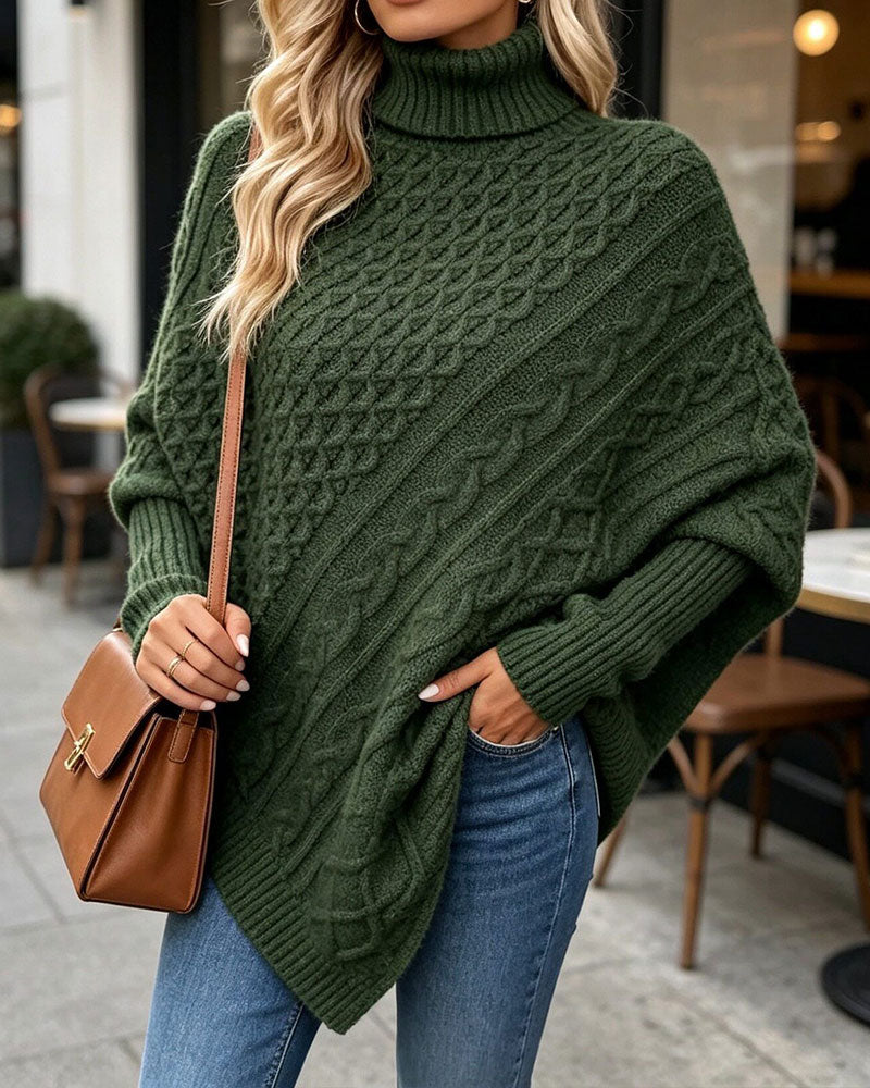 Tröja Oregelbunden Enfärgad Pullover