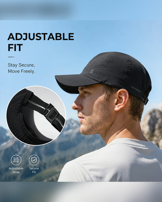 ☀️ Andningsbar Sval Luftperforerad Baseballkeps | Lättvikts Solskyddshatt