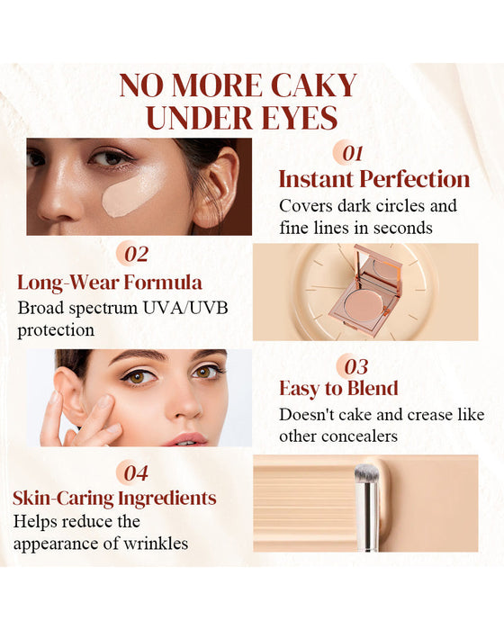 Underögon-Korrigeringsborste Utan Concealer