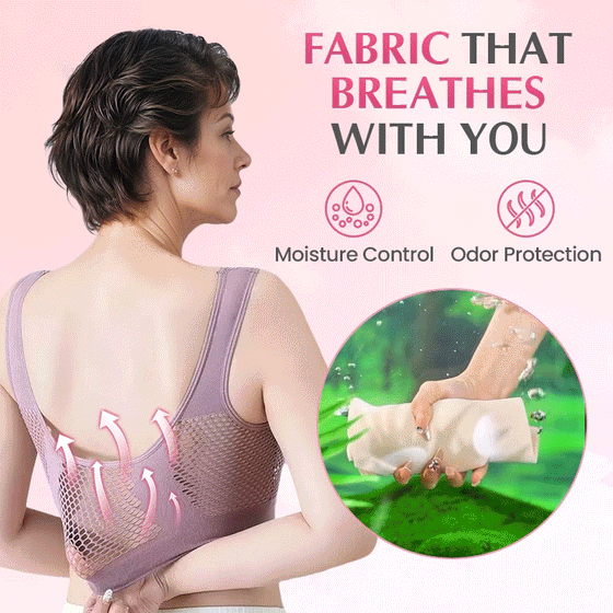 Bekväm Lyftande Formande Bh I Ren Bomull Utan Knappar