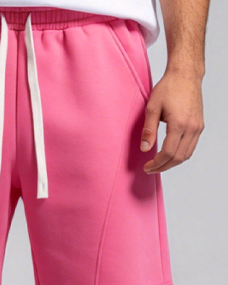 Shorts För Män – Med Dragsko, Vardagsavslappnade För Pendling