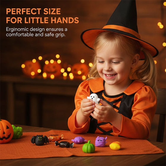 Halloween-squishies stressavlastande leksaksset