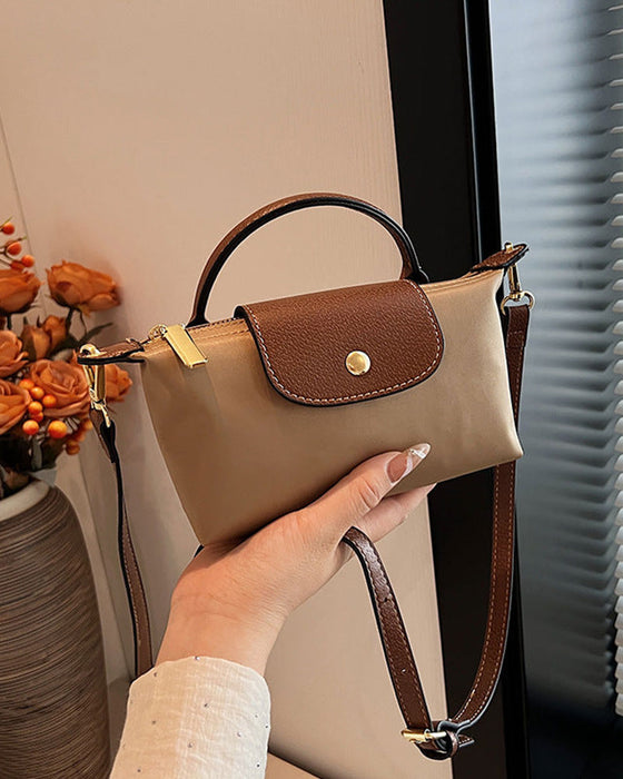 Väska Dam Enkel Flik Crossbody