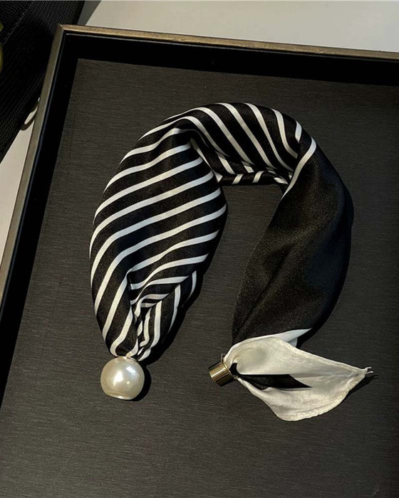 Lättillgänglig Glamour: Pärlhalsbandscarf 🧣