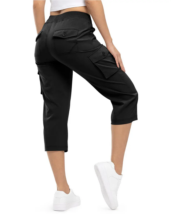 Byxa Casual Cropped Multificka Vandring