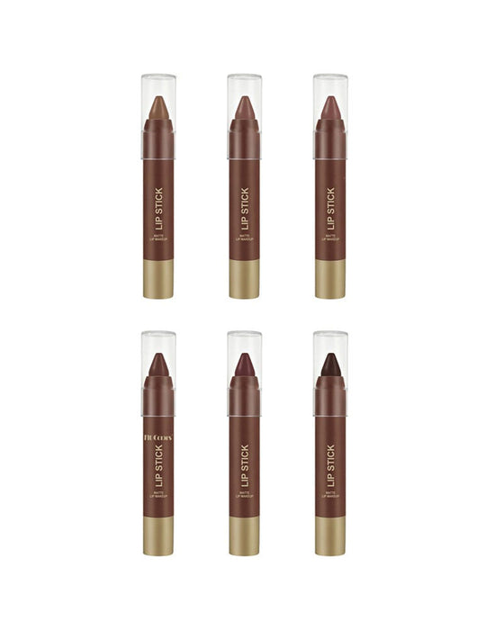 Sammet Matt Silkeslen Textur Hög Pigment Läppstift