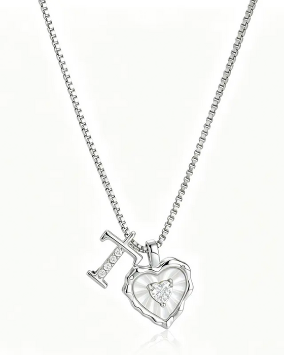 A–Z Mikropave Bokstavspendel Halsband