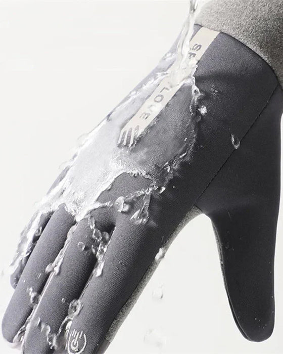 Handskar Vattentåta Pekskärmar Halkfria