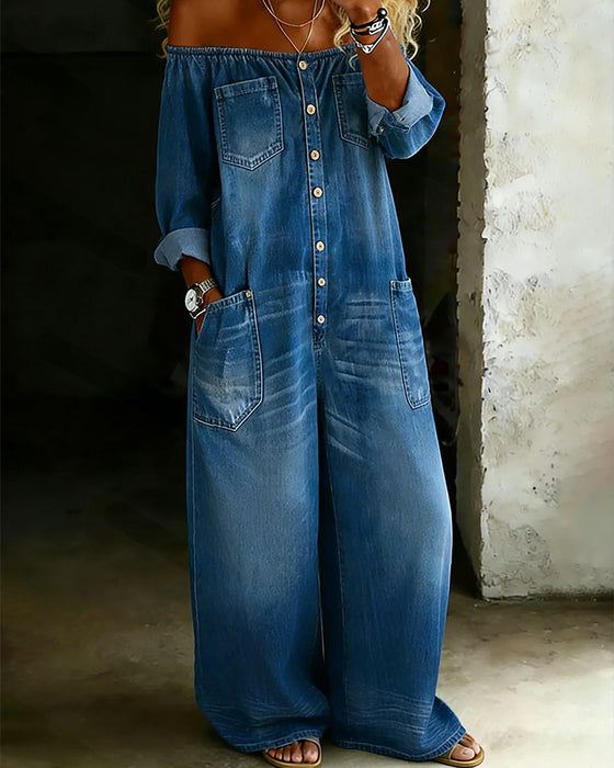 Blottad Axel Denim Vida Benslut