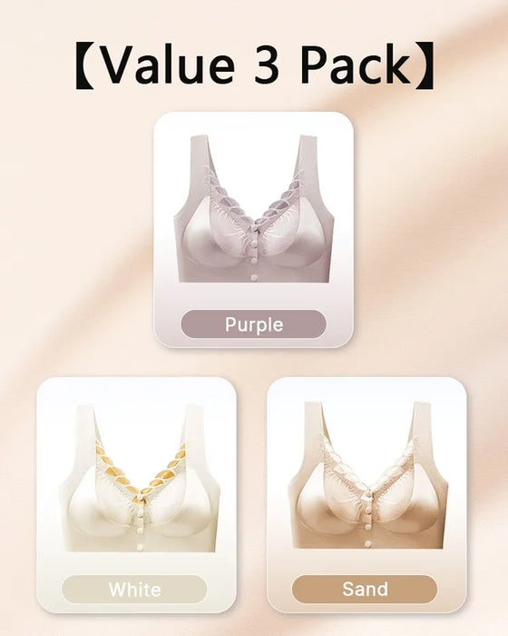 Bh Framknäppning Satäng Spets