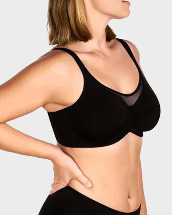 Bh Mesh Sammanfogad Bh-Tråd Push-Up