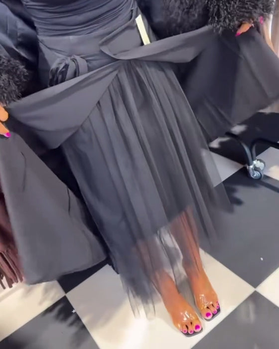 Kjol Temperamentsfull Och Moderiktig