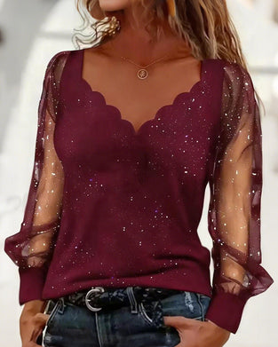 Topp V-ringning Nät Lapparbete