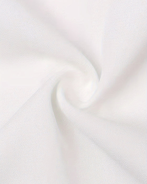 Blus Off-Shoulder Hålig Enfärgad