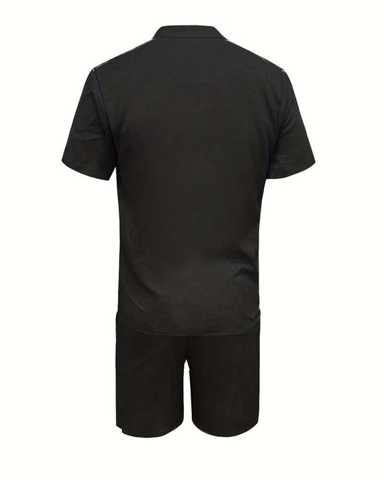 Herr Set Kortärmad Skjorta Och Shorts