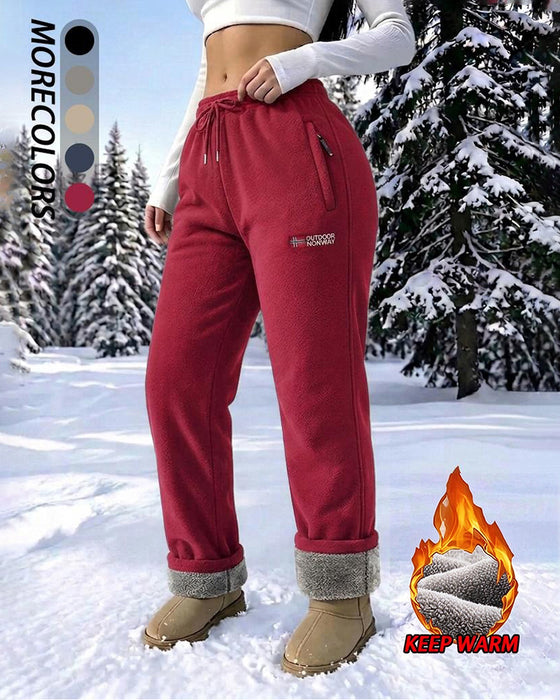 Byxor Varma Fleece Ficka