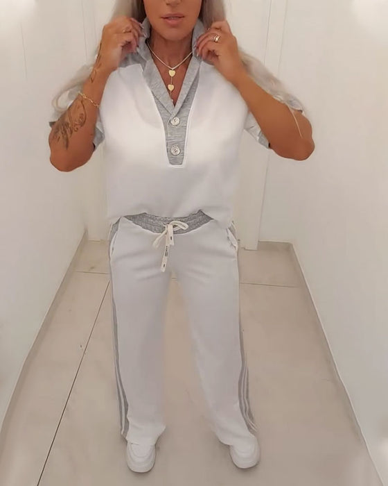 Set Färgblock Camp Krage Avslappnad