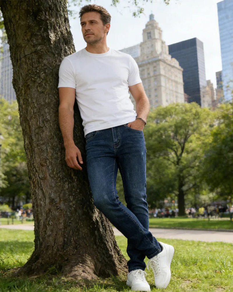 Jeans Herr Casual Solid