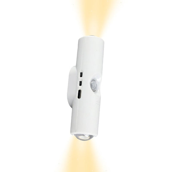 Dubbelhuvud Kattöga Sensor Vägglampa