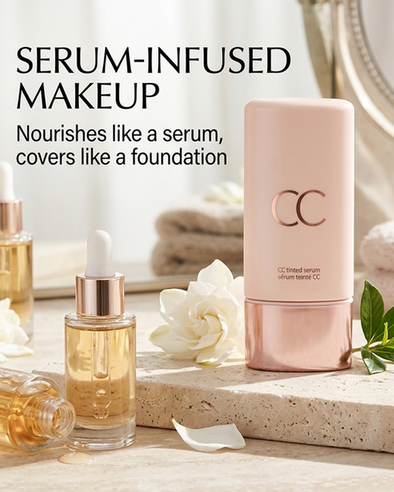 Färgkorrigerande Tonad CC Serum