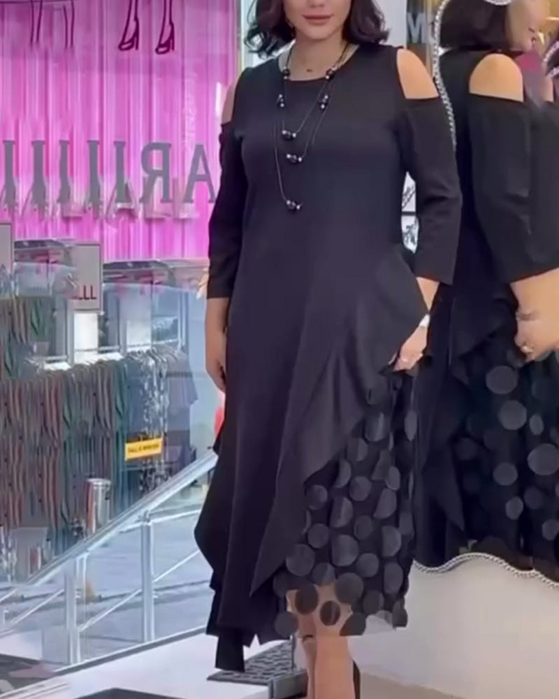 Klänning Av Axelled Modig Lapptäcksarbete