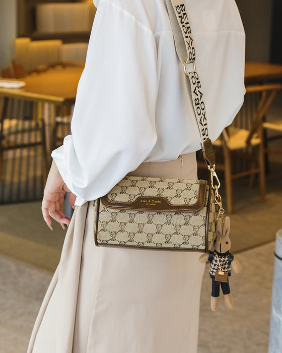 Väska Björntryck Enkel Axelremsväska