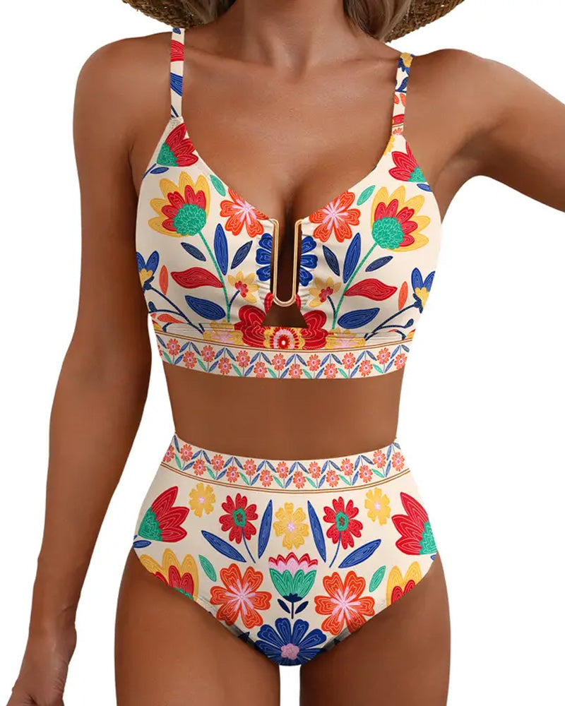 Bikinis Metall Spänne Schackbräde