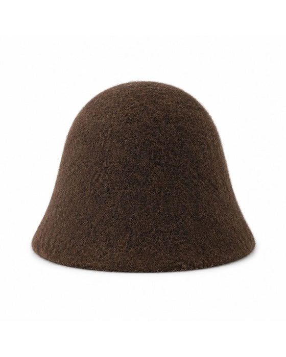 Solid Färg Mocka Bucket Hat