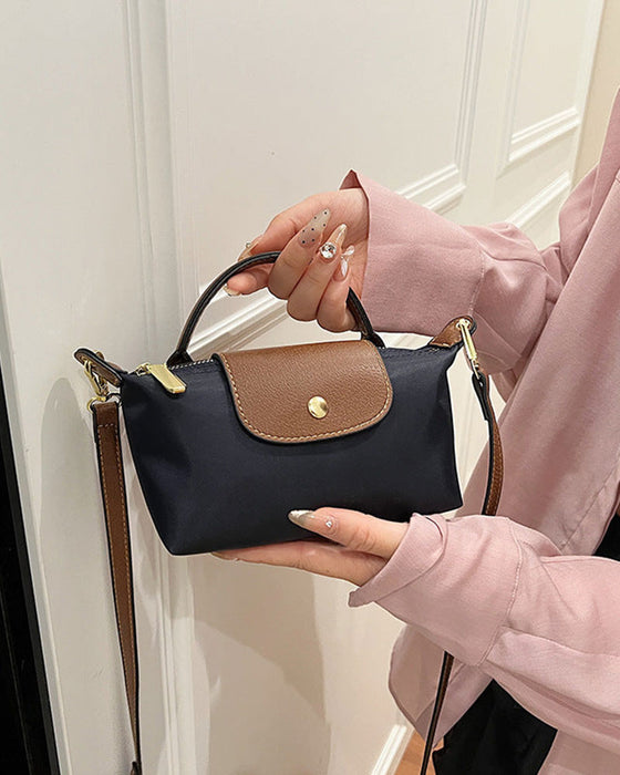 Väska Dam Enkel Flik Crossbody