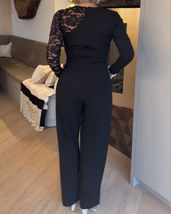 Topp Lapptäcke Spetsstickad