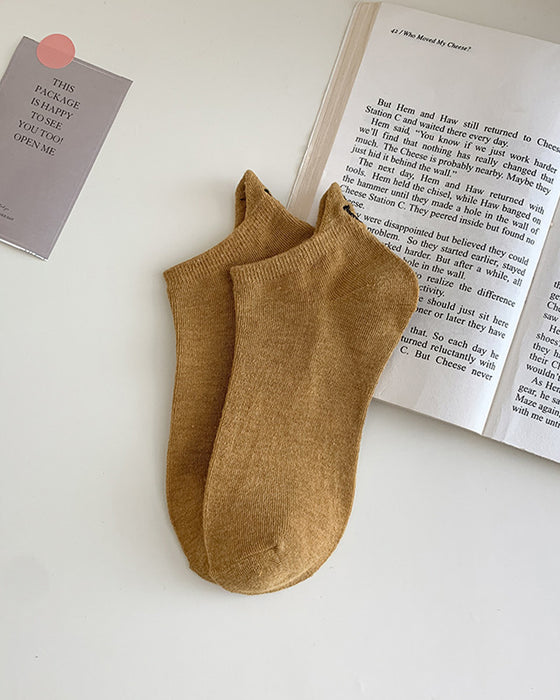 💖 Söta Ankelstrumpor med Ansikte – Ger Glädje i Varje Steg