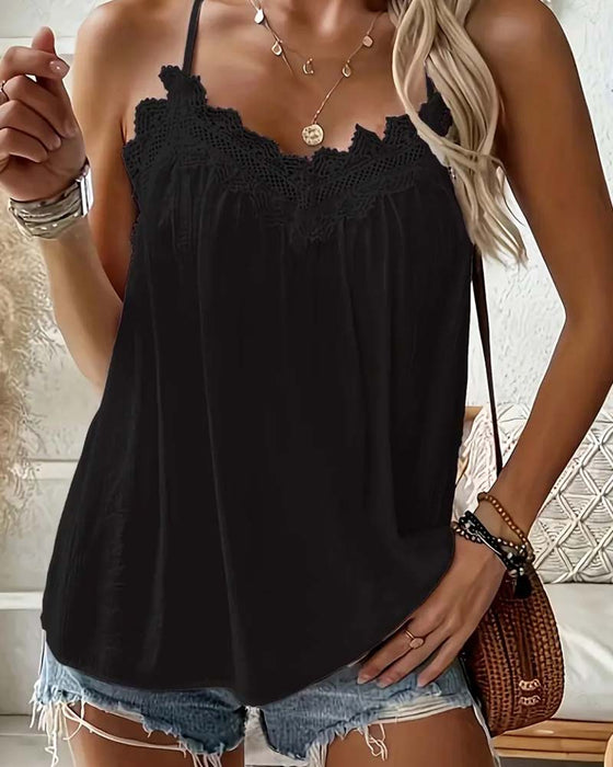 Cami Top Solid Färg
