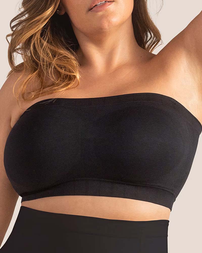 Lingeri Plus Size Avtagbar Axelbandslös