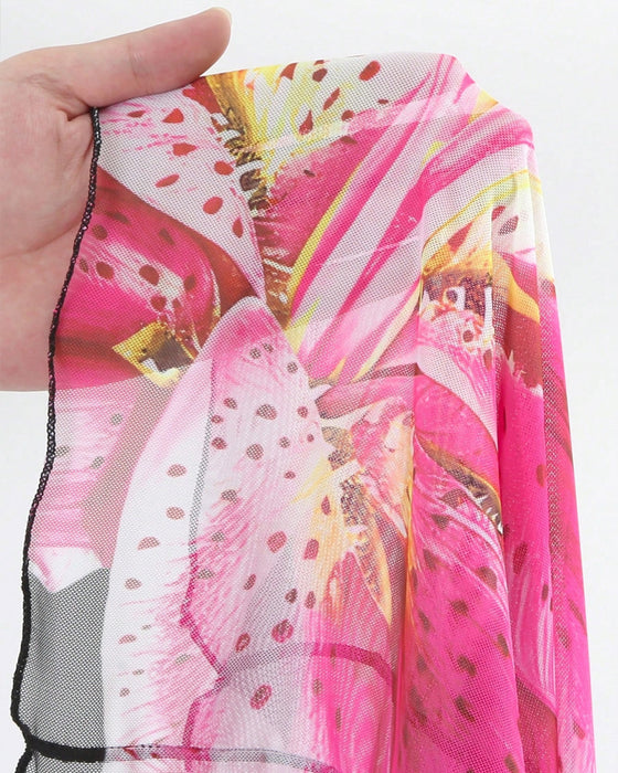 Badkläder Sexig Tryckt Tre Delar